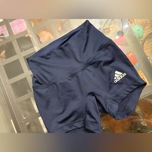 Adidas Kids Dark Blue Athletic Shorts